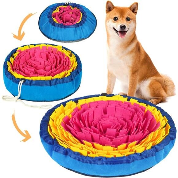 Snuffle Mat for Dogs, Interactive Dog Enrichment Toys for Boredom and Sniff Mat - Picture 1 of 7